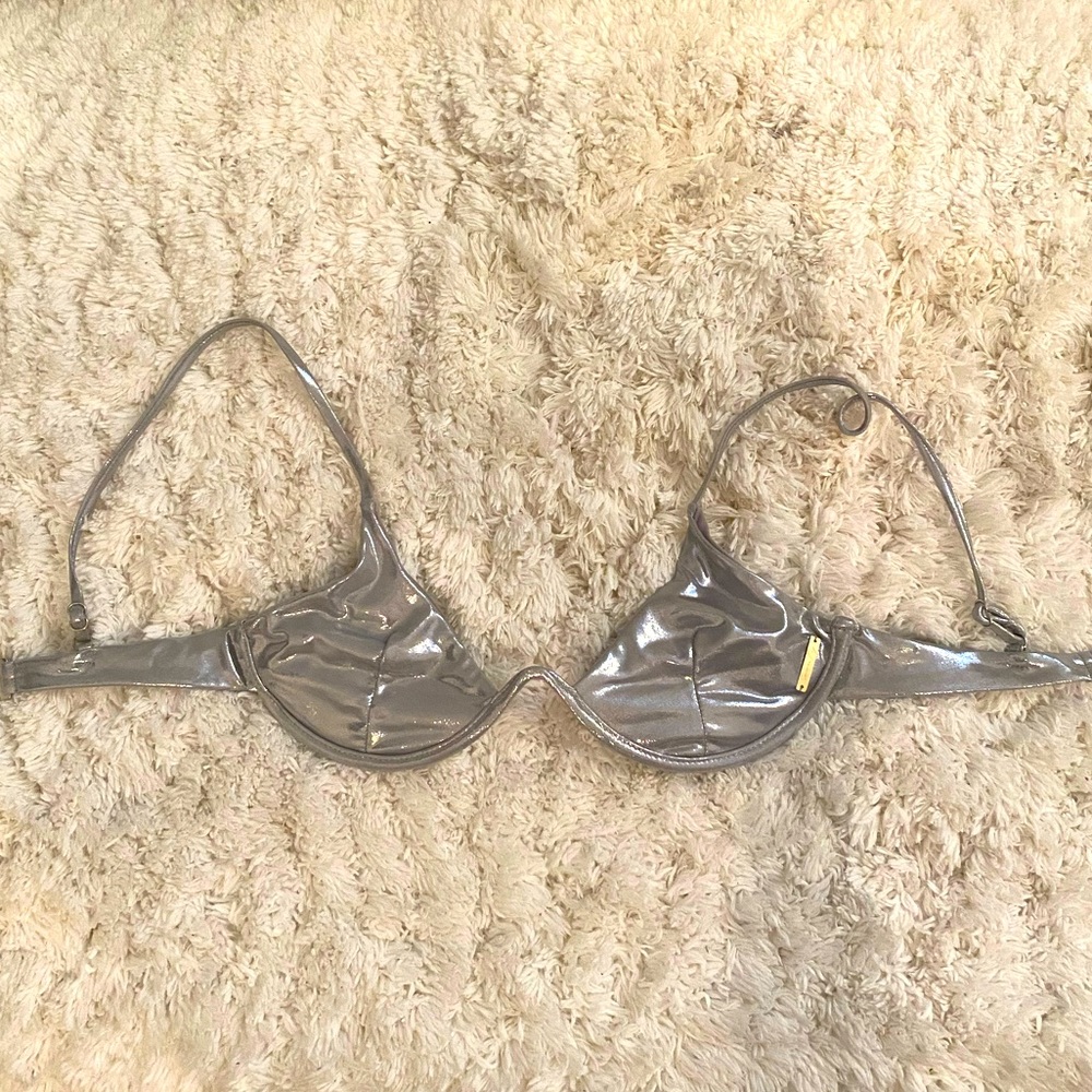Metallic Sommer Ray Bikini Top (SIZE XS/S)